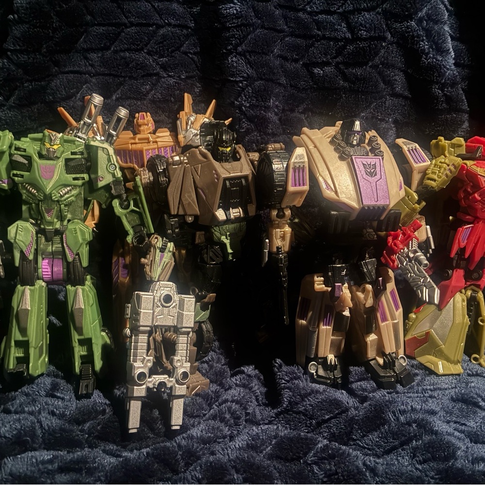 Transformers Fall of Cybertron Combaticons team Platinum Edition set